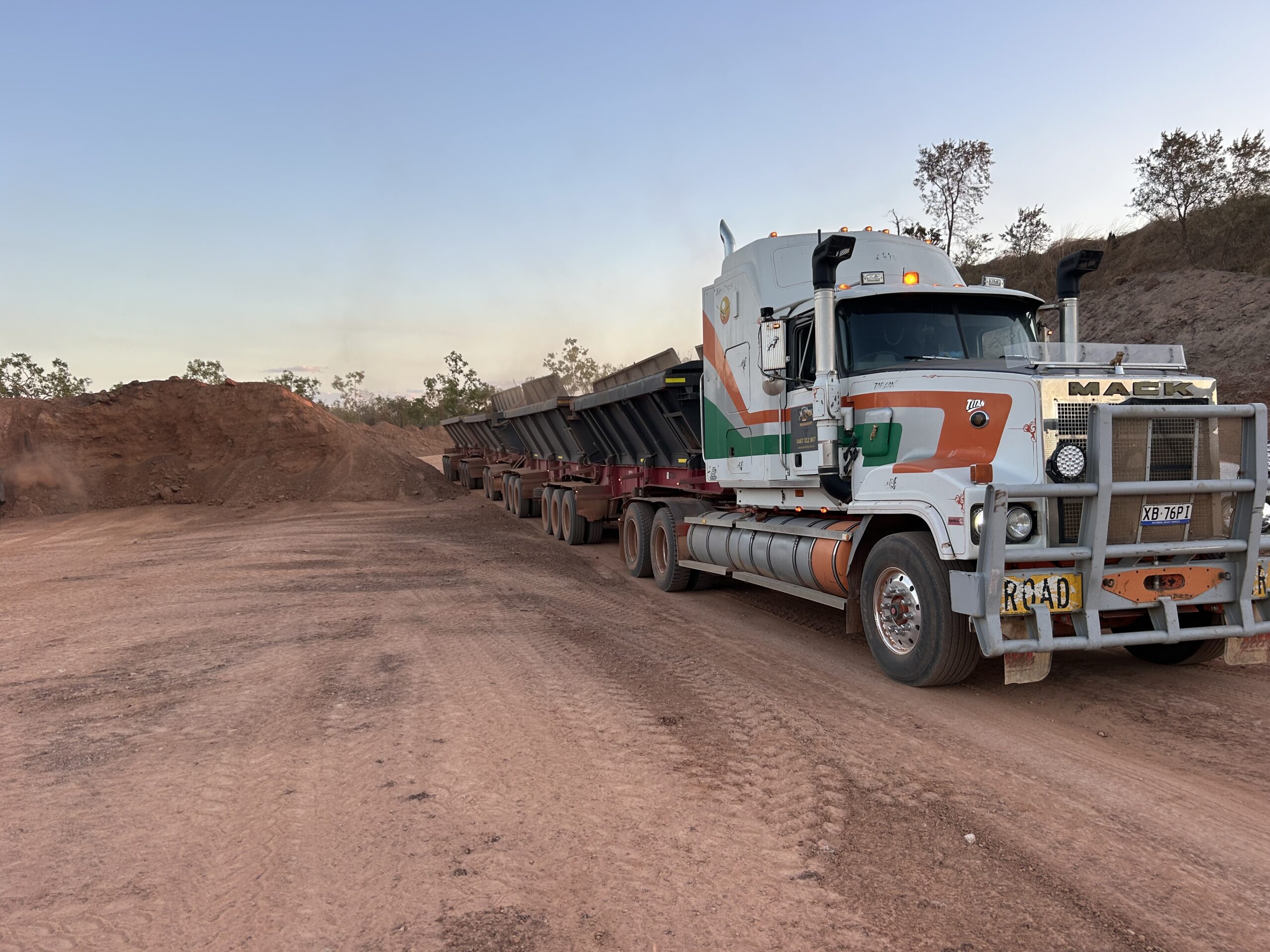 Walkabout Civil Doomadgee truck