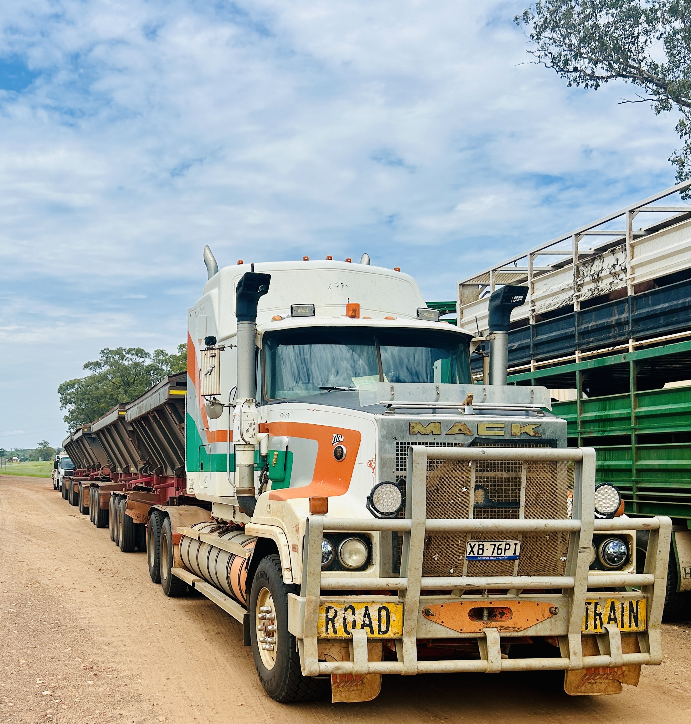 Walkabout Civil Doomadgee - truck in the dirt