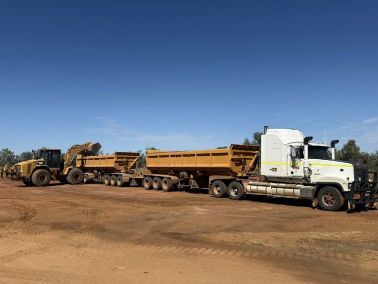Walkabout Civil truck on dirt