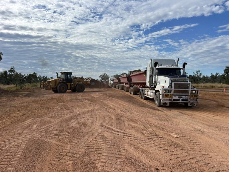 Walkabout Civil truck on dirt
